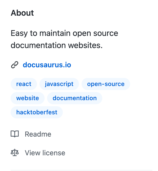 GitHub의 About에는 v1이 링크되어 있다.